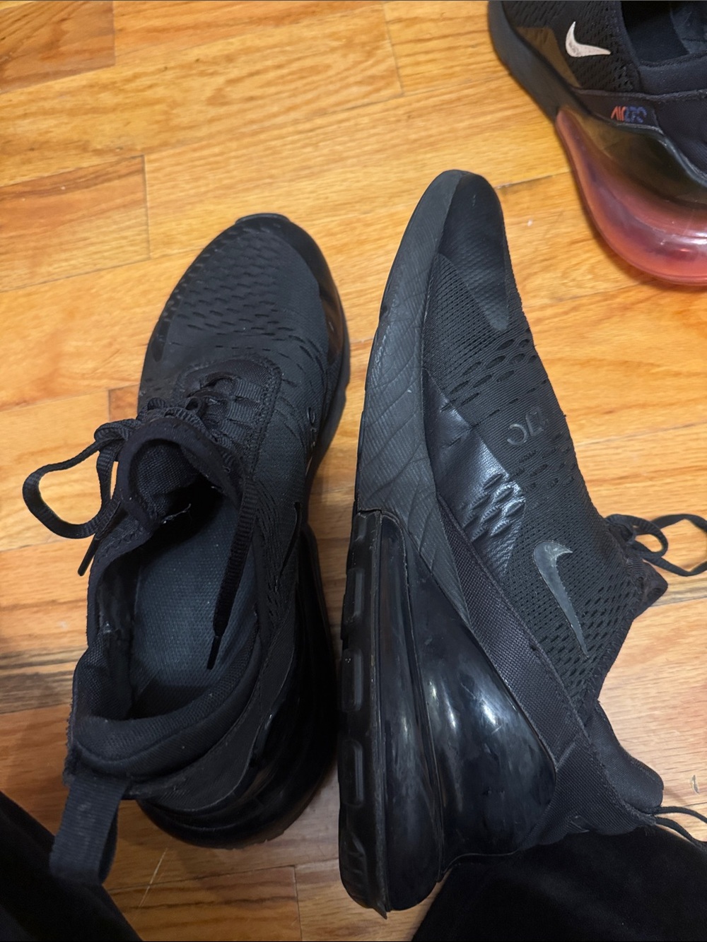 Nike Men’s Air Max 270 Triple Black Sneakers